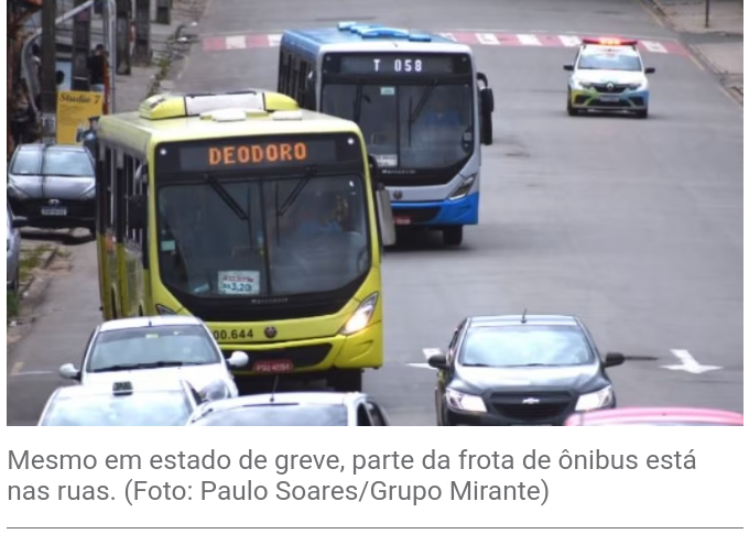 TRT/MA – Usuário vai pagando a conta; liminar diminui o numero de onibus em circulação durante greve em São Luís