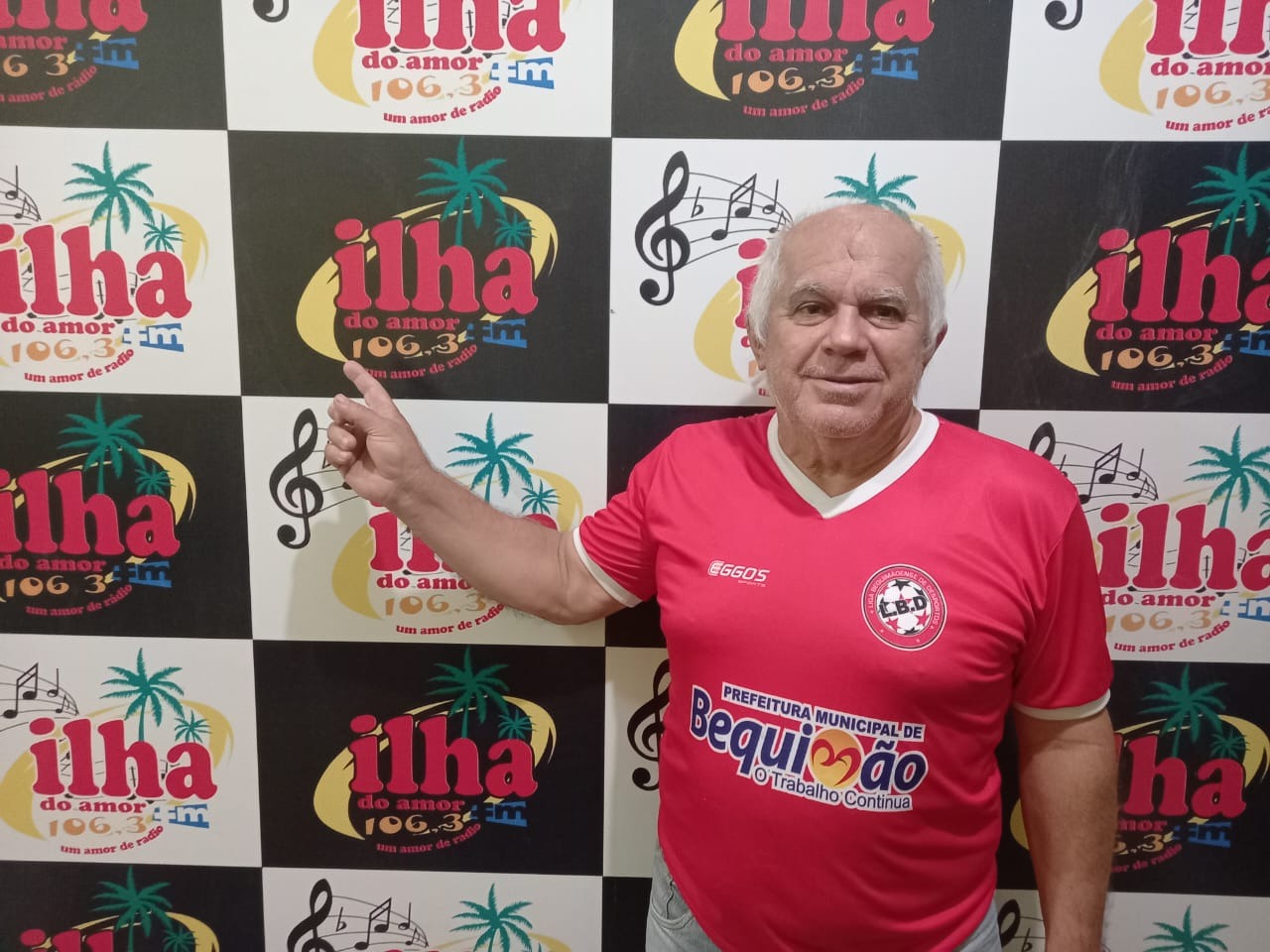 Radialista Garcia Jr. estreia equipe esportiva na rádio Ilha do Amor FM 106,3 MHZ