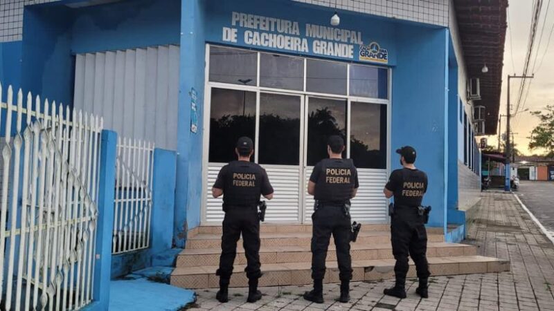 Operação da PF desarticula esquema de fraudes licitatória no município de Cachoeira Grande