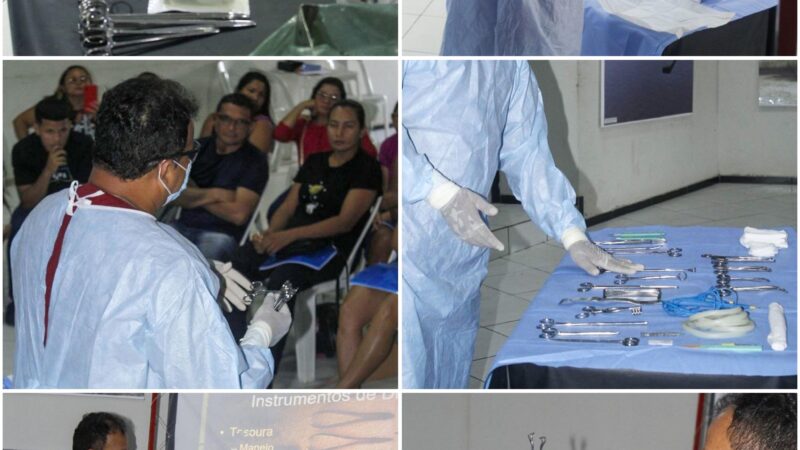 Atendendo a categoria, prefeitura de São Benedito do Rio Preto (MA) capacita profissionais de enfermagem para uso de “Instrumentação Cirúrgica”