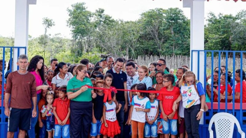 Mais uma!!! Prefeitura de São Benedito do Rio Preto (MA) entrega a 17ª escola reformada e avança com obras em mais unidades de ensino com entrega de kits escolares