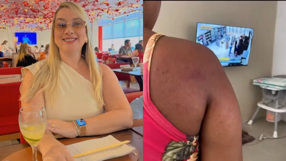 Patroa que agrediu doméstica grávida é presa em Teresina e defesa se manifesta