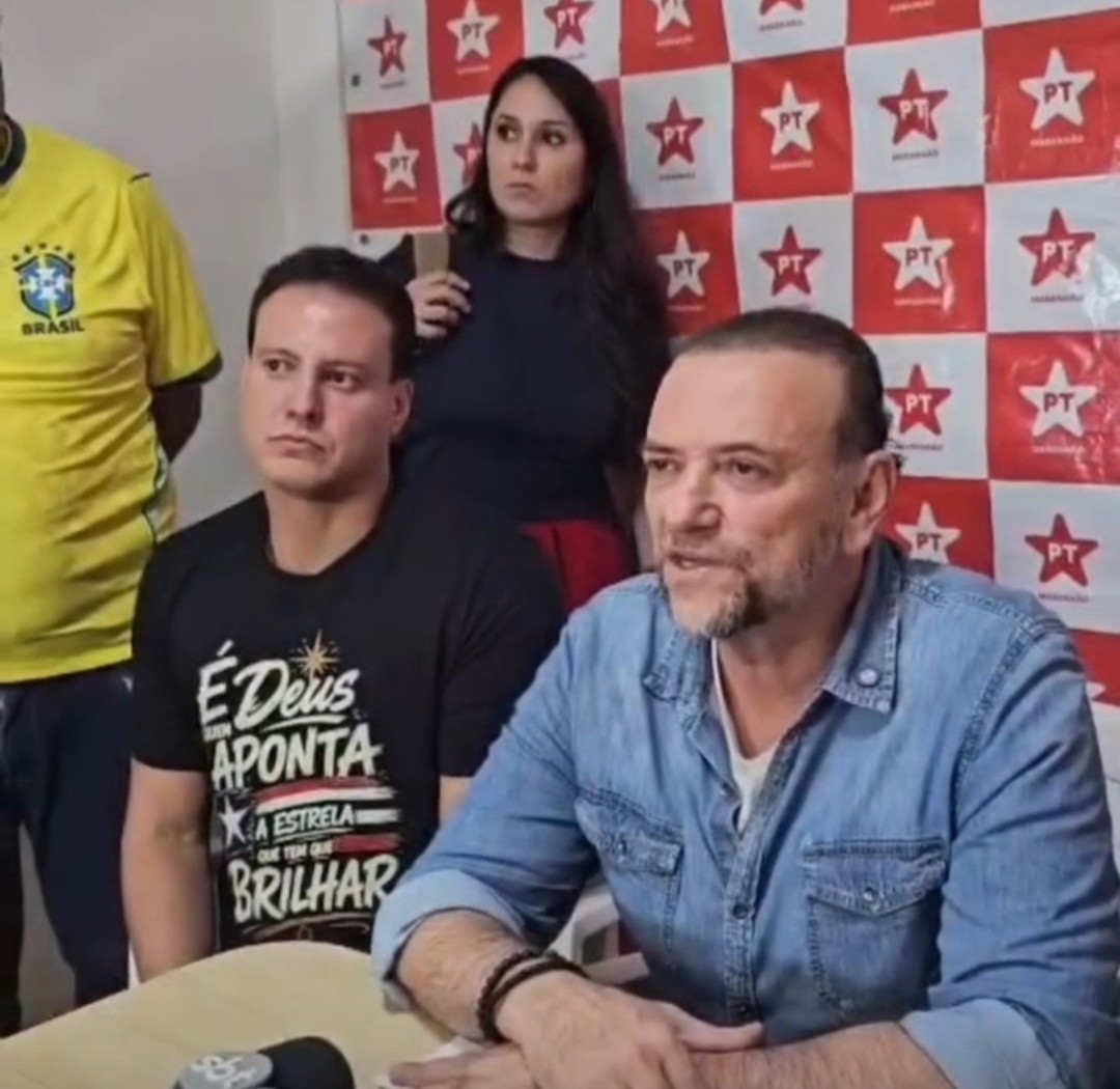 Com discurso de paz, PT lança Camarão ao Governo e veta palanque duplo no MA