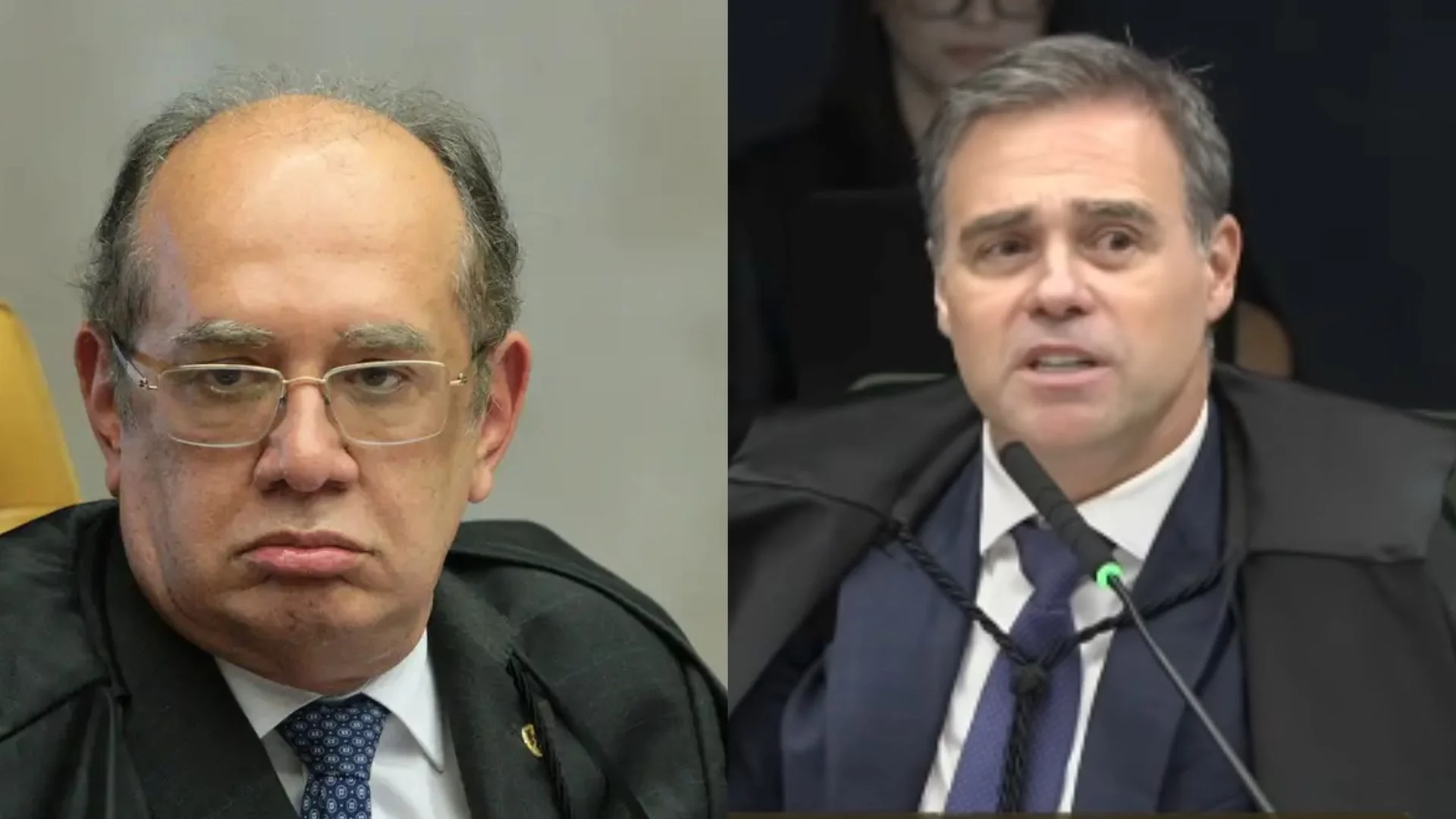 “Não aponte o dedo para mim”: Gilmar e Mendonça batem boca durante julgamento no STF